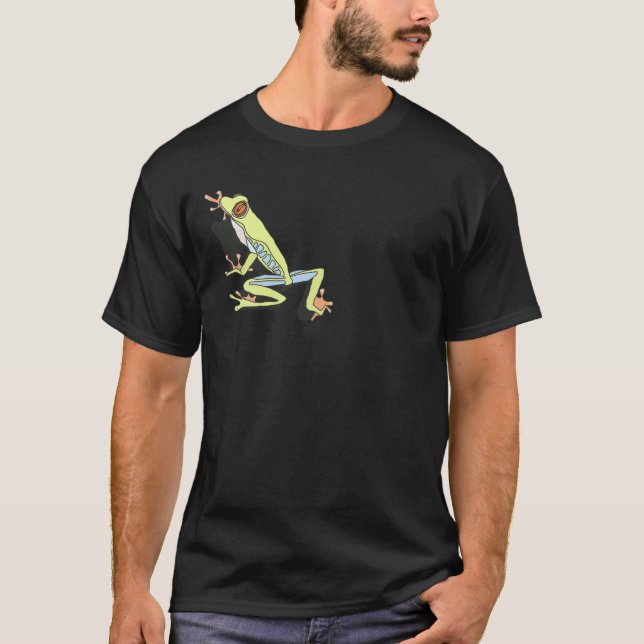 Climbing Tree Frog  T-Shirt (Front)