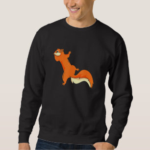 Climbing Up Climber Rodent Feeder Squirrel Sweatshirt