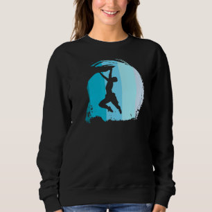 Climbing Vintage 60s 70s Style Rock Climbing Sweatshirt