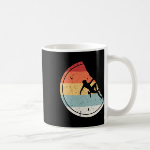 Climbing - Vintage Retro Mountain Rock Climber Bou Coffee Mug