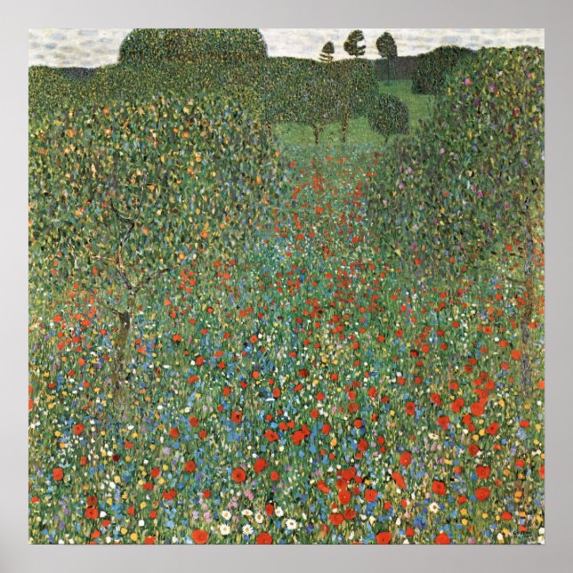 climbs poppy field poster (Front)