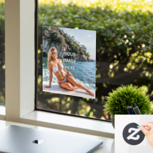CLING! 🪟 Custom Window Cling – Add Image or Text