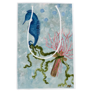 Clinging to the cross medium gift bag