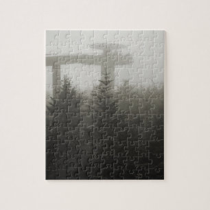 Clingmans Dome in the Fog - GSMNP - 8x10 Jigsaw Puzzle