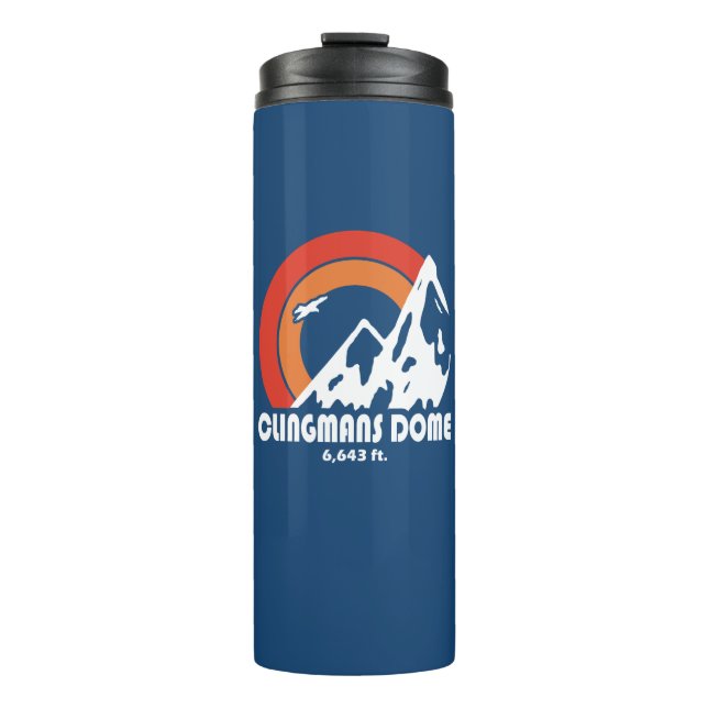 Clingmans Dome Sun Eagle Thermal Tumbler (Front)
