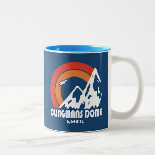 Clingmans Dome Sun Eagle Two-Tone Coffee Mug