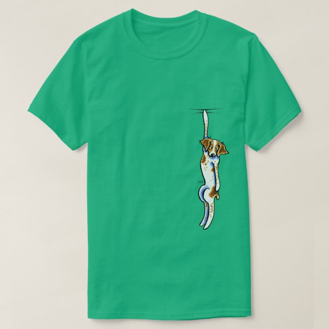 Clingy Brittany T-Shirt (Design Front)