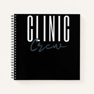 Clinic Crew Nurse Future Nurse Registered Nurse RN Notebook