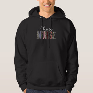 Clinic Nurse Life Nursing School Nurse Squad Hoodie