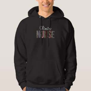 Clinic Nurse Life Nursing School Nurse Squad Hoodie