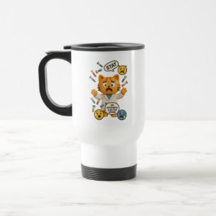 Clinical Lab Tech Cat Running So Many Tests Mug