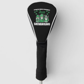 Clinical Nurse Specialist St.Patrick's Day Golf Head Cover