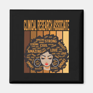 Clinical Research Ociate Black History Month Pride Magnet