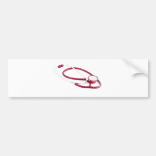 Clinical Stethoscope Bumper Sticker