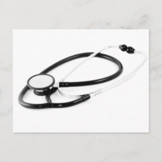 Clinical Stethoscope Postcard