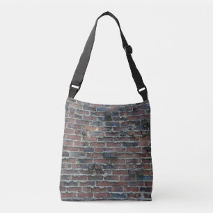 Clinker Brick Print Cross Body Bag