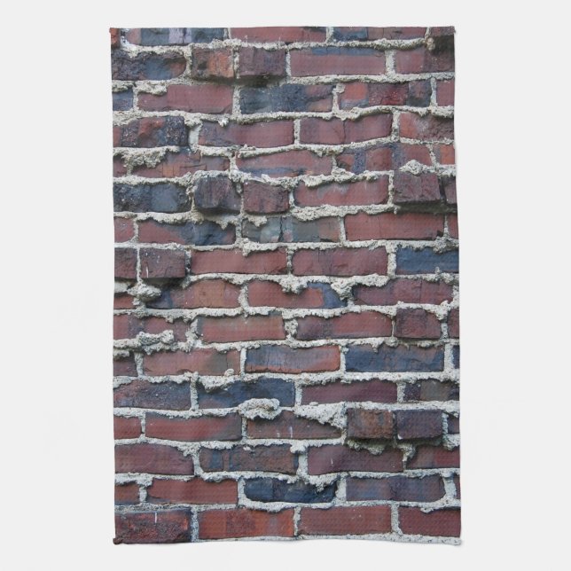 Clinker Brick with Weeping Mortar Kitchen Towels (Vertical)