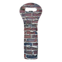 Clinker Brick with Weeping Mortar Wine Tote