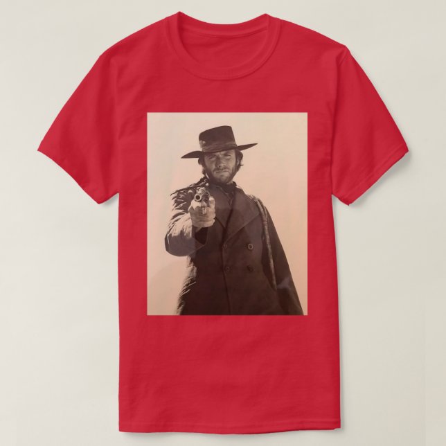 Clint Eastwood High Plains Drifter 1973 T-Shirt (Design Front)