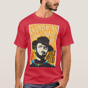 Clint Eastwood Pop Art Portrait  T-Shirt