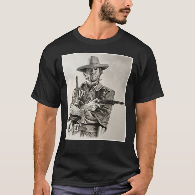 Clint Eastwood sketch  Classic T-Shirt (Front)