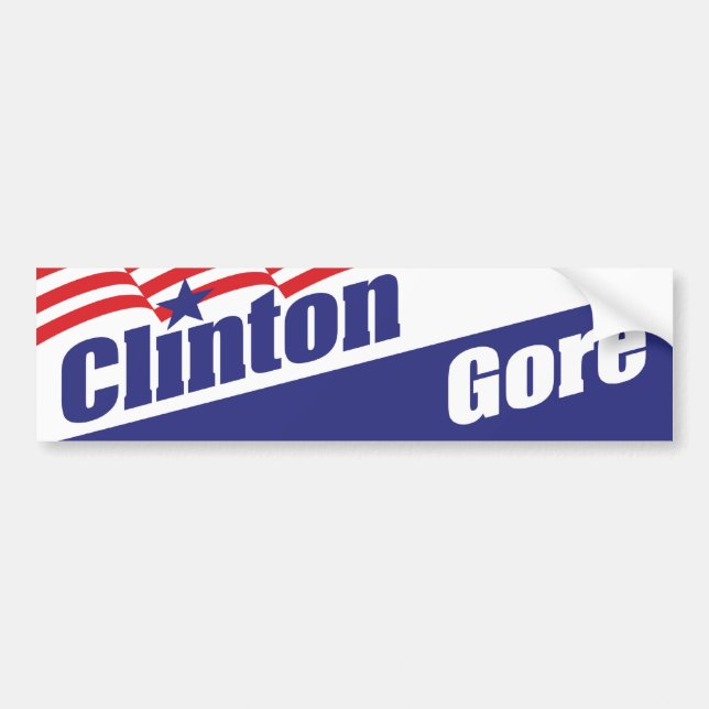 Clinton 1992 Bumper Sticker (Front)