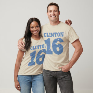 CLINTON 2016 UNIFORM DISTRESSED T-Shirt