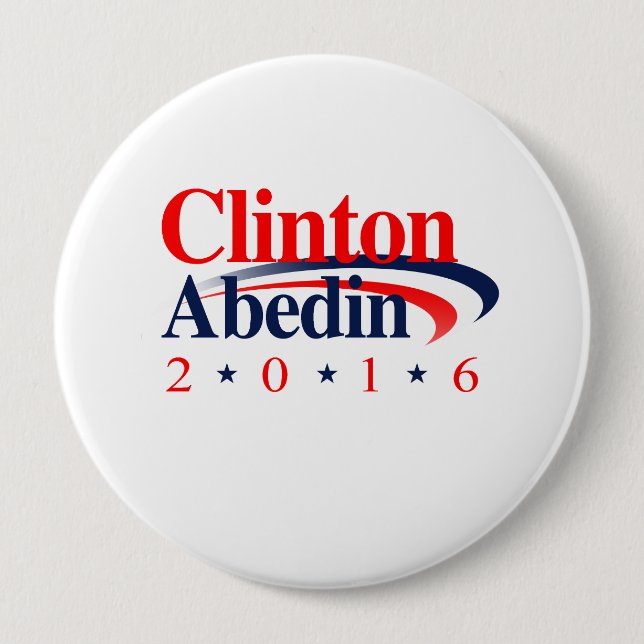 CLINTON ABEDIN 2016.png 10 Cm Round Badge (Front)