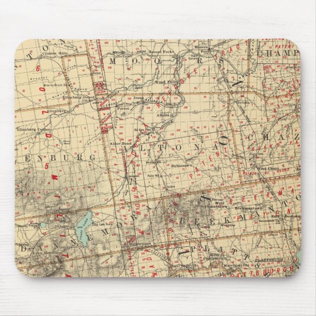 Clinton County Mouse Mat (Front)