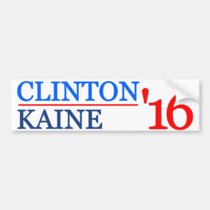 Clinton Kaine 2016 Bumper Sticker