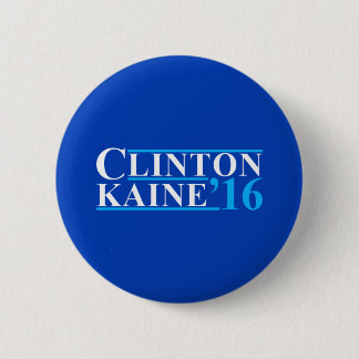 Clinton Kaine Campaign Logo 6 Cm Round Badge