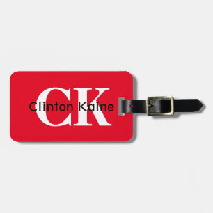 Clinton Kaine - CK 2016 Luggage Tag
