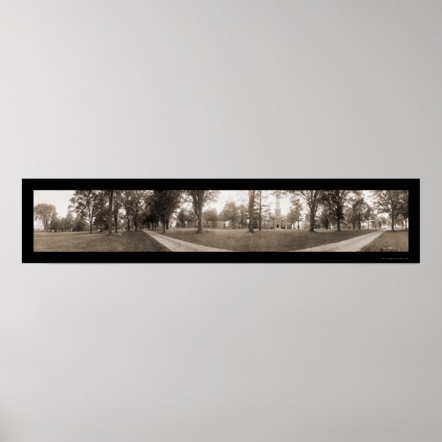 Clinton NY College Photo 1911 Poster (Front)