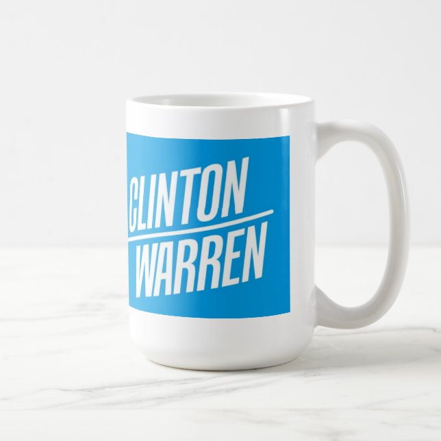 Clinton / Warren 2016 Mug (Right)