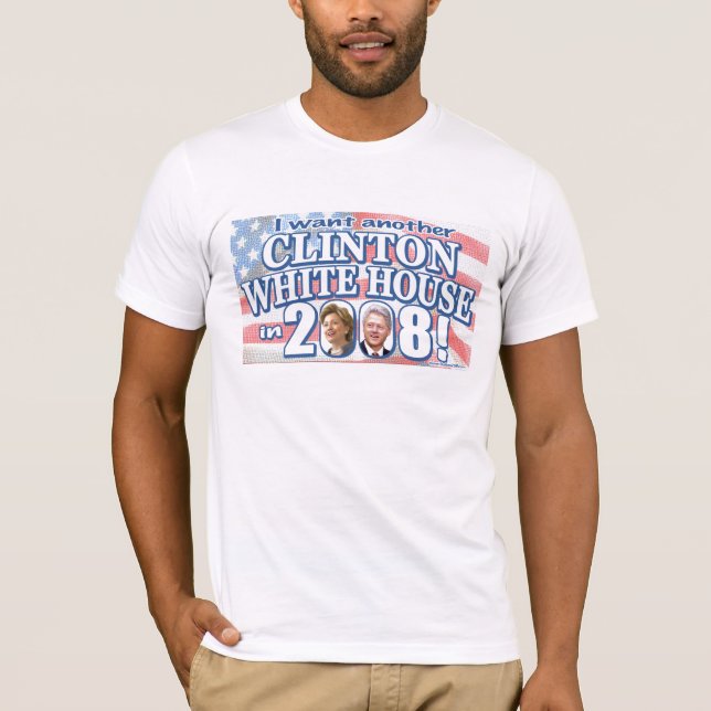 Clintons In Whitehouse Shirt  (Front)