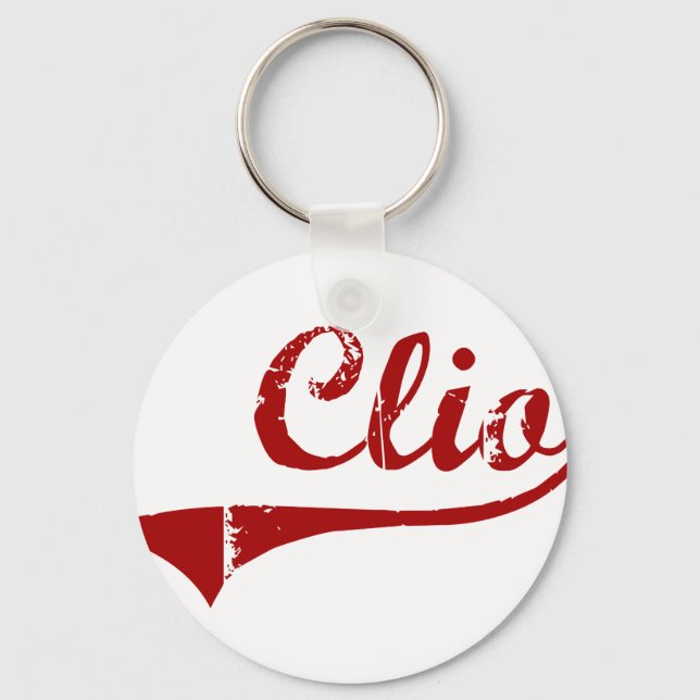 Clio South Carolina Classic Design Key Ring (Front)