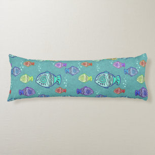 Clip Art Fish Pattern + your ideas Body Cushion