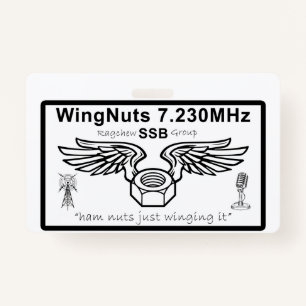 CLIP ON ID  ID BADGE