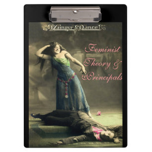 CLIPBOARD - FEMINISM - FUNNY - WORK & PLAY