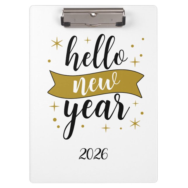 Clipboard for new year ⭐️⭐️ (Front)