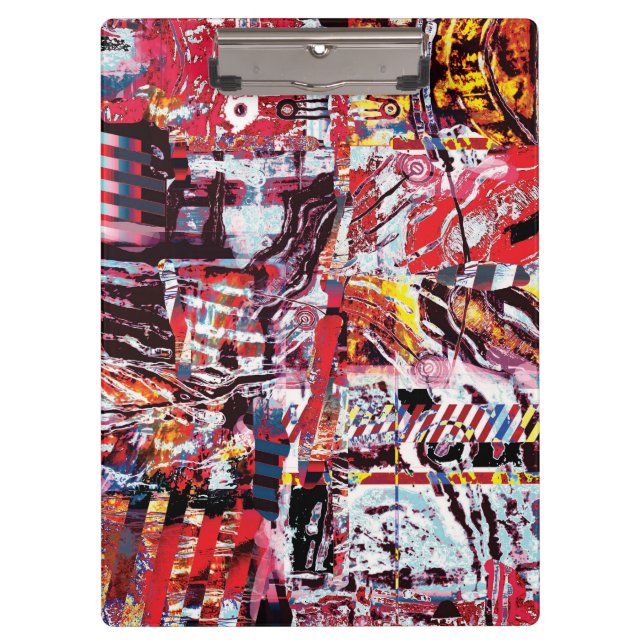 Clipboard – Fragmented Pulse (Front)