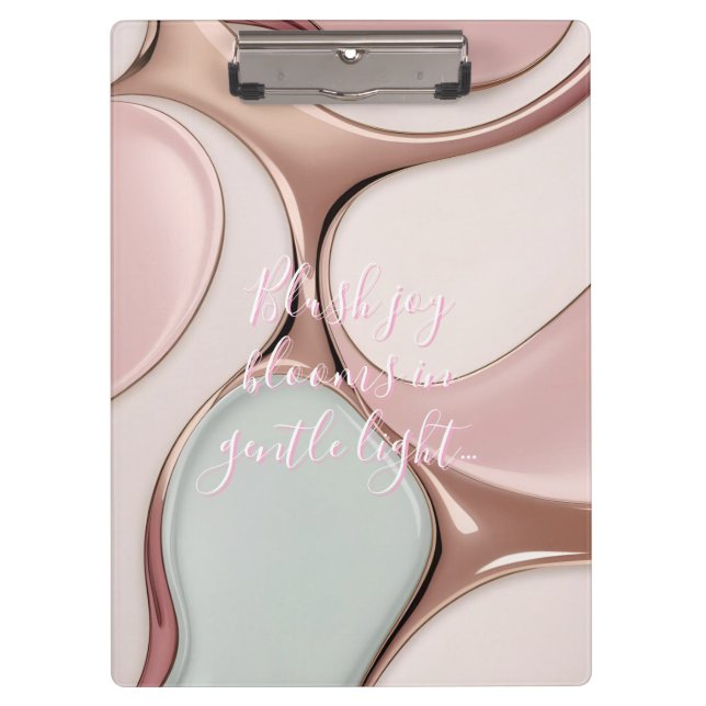 Clipboard in stylish graphic (Front)