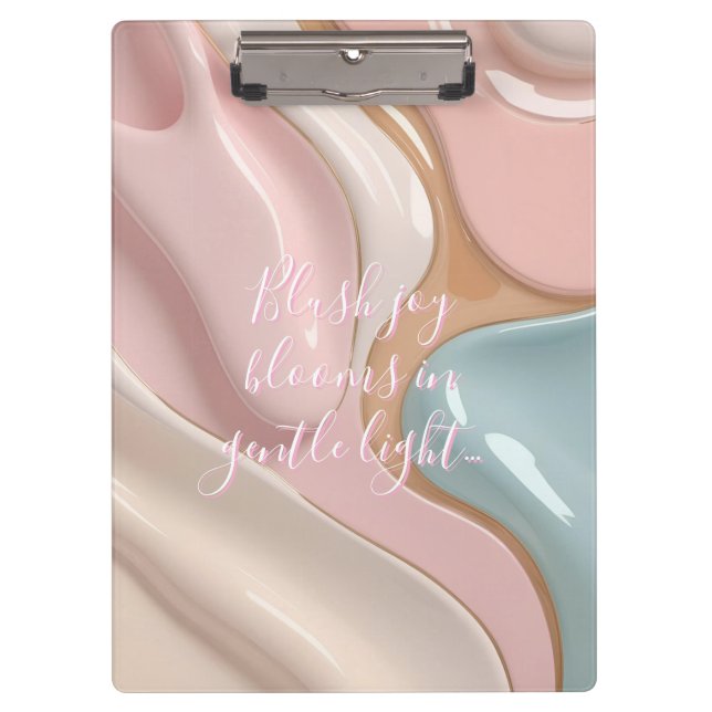 Clipboard in stylish graphic (Front)