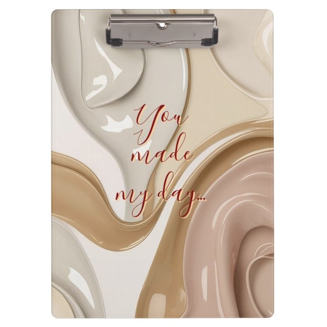 Clipboard in stylish graphic (Front)