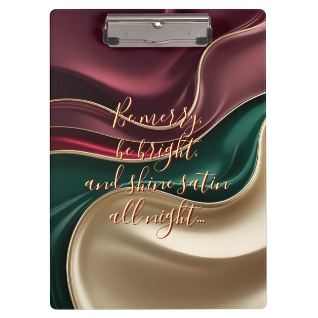 Clipboard in stylish graphic (Front)