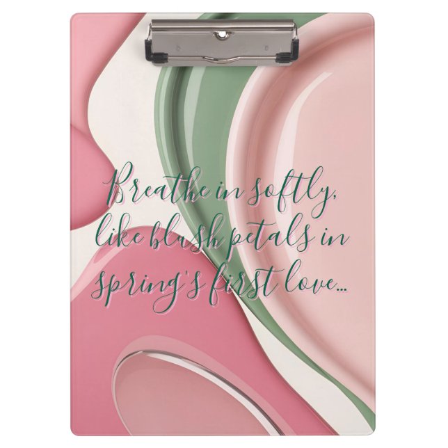 Clipboard in stylish graphic (Front)