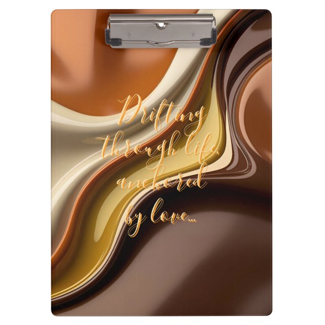 Clipboard in stylish graphic (Front)