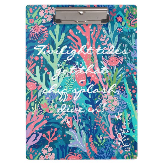 Clipboard in stylish graphic (Front)