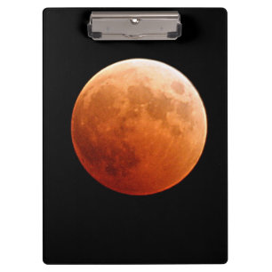 Clipboard Moon Red Teacher Office Peace Love Art