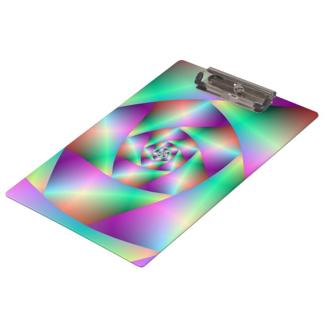 Clipboard  Psychedelic Spiral (Angled)